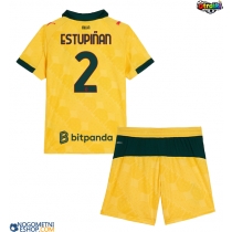 Otroški Nogometni dresi AC Milan Pervis Estupinan #2 Tretji 2025-26 Kratek Rokav (+ Kratke hlače)